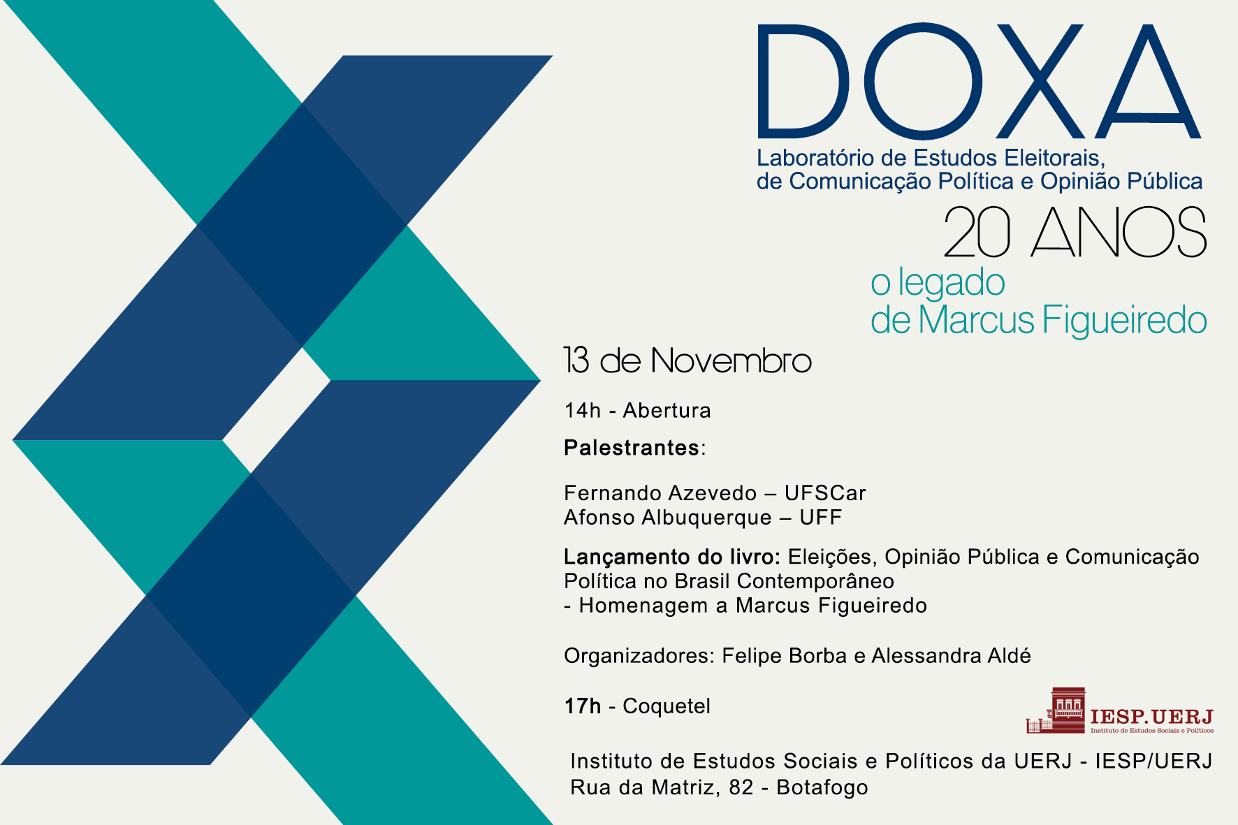 Imagem do evento: DOXA 20 anos, o legado de Marcus Figueiredo